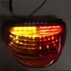 Şeffaf Motosiklet LED Kuyruk Işığı Sinyali Kawasaki Ninja ZX12R 200020058629131