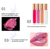 Lápiz labial líquido de 7 colores sin logotipo Brillo de labios con brillo húmedo Nuevo estilo EU.US haga su etiqueta privada