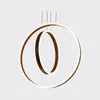 Wire Hanging Lamp chandelier light fixtures Creative round Acrylic Wave Shape Island LED Ceiling Pendant Light Modern with CE