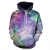 Wholesale-Mr.1991INC Space Galaxy 3d Sweatshirts Men/Women Hoodies With Hat Print Stars Nebula Autumn Winter Loose Thin Hooded Hoody Tops