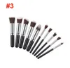 6 Color makeup brushes set mini style 5 big + 5 small high quality make up tools cosmetics brushes kit BR002