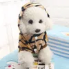 冬の犬のコート小さな犬の服暖かいジャンプスーツの暖かいジャンプスーツのフランニェルの布の服は、小さな犬のための衣服の服デザインのデザインペットの服