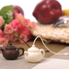 Creative Food-Grade Silicone Tea Bag Pot Shape Thee Filter Veilig Schoonmakende Infuser Herbruikbare Coffee Steiler Thee Lektoebehoren