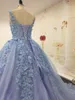 Real Image High Quality Luxury Ball Gown Wedding Dresses Colorful Bridal Gowns 3D Flowers Beads Sequins Pearls Lace Appliques Lace-up Back