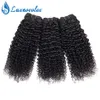 Brasileiro Kinky Curly Cabelo Humano Tecer 3 ou 4 Pacotes 10A Não Processado Peruano Malaio Indiano Profundo Encaracolado Virgem Cabelo Humano Exten1523942