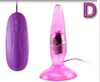 2018 ny ankomst silikon vibrerande anal plugg butt leksaker vibrator anal dildo plug erotiska leksaker 6 typer sexprodukter vuxna sexleksaker