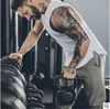 Nieuwe Designer T-shirts voor Sterke Mannen Hoge Kwaliteit Mens Fitness Kleding Casual Gym Tank Top Mens Ademend Kleding