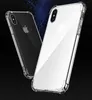 1,5 mm Transparent Stötsäker Hybrid Armor Bumper Mjuk TPU Ramfodral Skal för iPhone X XR XS MAX 8 7 11 PRO MAX Samsung S9 Note9