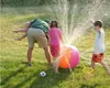 Iatable Strand Wasserball Bad Spielzeug Outdoor Sprinkler Sommer Iatable Wassersprayballon im Freien im Wasser Beach Ball spielen