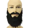 Fancy Dress Fake Beardds Halloween Kostym Party Black Halloween Party Mustache Black Halloween Cosplay för Women Men Present