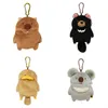 Platypus wombat björn fylld djur handväska, nyckelring plysch docka mynt handväska plånbok, väska hängsmycke, ornament, plysch leksak