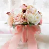 Bajki Brouquets Brouquets Pink Wedding Akcesoria New Arrival Darmowa Wysyłka Bukiety Ślubne Akcesoria