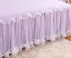Scapa da letto Testile per la casa 13pcs in pizzo bianco foglio protetto principessa biancheria da letto romantico da letto da letto regalo per letti per 150x200180x7300735