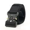 New 4.5cm Buckle Tactical Belt High Quality Nylon 125cm Casual Braided Belt Men Women Trainin H3E12