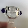 Top Fashion Thick Glass Smoking Bowl Piece for Bong Hookahs Water Pipes 14mm 18mm Male Joint Bowls Oil Rigs