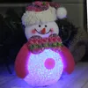 2020 Luce natalizia con pupazzo di neve a led Natale Padre Cervo Orso luce notturna riso cristallo pupazzo di neve Regali di Natale luci pendenti albero