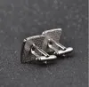 Men Black Crystal Cufflink High Quality Lawyer Groom Wedding Cufflinks For Mens Shirt Cuff Links Christmas Jewellery Sale