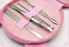 Leuke Dieren Nail Art Manicure Set Nagel Clipper Eyebrow Scissor Cliper Ear Lepel Double-Headed Dead Skin Tipper Kit