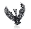 free shipping Europe and the United States cross - border stainless steel necklace personality domineering men and women fashion hawk wings