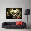 Batman Joker Quinn spielt Poker Art Canvas Poster moderne HD -Druckölmalerei Wandkunst Malerei Bild Poster für Raumdekor4789245