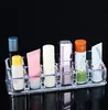 12 Lipstick Holder Display Stand Clear Acrylic Table Cosmetic Organizer Storage Box For Women Jewelry Makeup Container