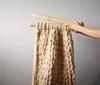 Cobertor de malha grossa 120 150 cm de linha de linha grossa de mão grossa moda de fios grossos de lã de lã de lã de malha de tricô pograp347z