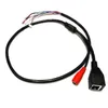 2pc DC+RJ45 CCTV Network IP Camera Module Video Power Cable With Terminals for another End in Connection to Camera Module