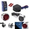 Tansky-PIVOT Blau / Rot Beleuchtung Auto Motor Start Druckschalter Zündung Starter Touch Kit TK-YY01