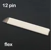150 Pcs Microblading Needles 12 pins Flex for Microblading Embroidery Pen Pernement Makeup Eyebrow Tattoo Supplies 0.25mm naald