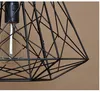 Vintage Nordic Industriell stil Hive Metal Cage Pendant Light Chandelier Vardagsrum Bar Loft Hänge Lampa