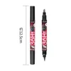 Yanqina 36h långvarig duo Eyebrow och Eyeliner Pencil Double End Waterproof Eye Pencils Professional Eyes Makeup9494688