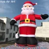 Yüksek kaliteli dev hava üfleyici Xmas Noel Baba /Şişme Noel Baba Açık Hava Etkinlik Dekorasyonu için