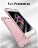 Custodia anti-bussare Personalizza la tua immagine per iPhone XS XS Plus Stampa colorata UV Custodia protettiva per telefono a prova di caduta in TPU trasparente
