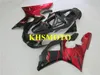 Custom Injection Mold Fairing Kit för Yamaha YZFR1 98 99 YZF R1 1998 1999 YZF1000 ABS Svart Röd Fairings Set + Gåvor YS20