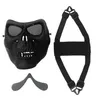 Maschera per pistola ad acqua M02 maschera da campo di protezione tattica reale CS maschera per fan dell'esercito maschera di cenere d'argento