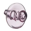 Bouchon de verre coloré Carb Cap UFO pour Quartz banger Nails Bong en verre Conduites d'eau en verre Dab Oil Rigs