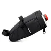 SAHOO 132005 Bolsa de Selim de Bicicleta Resistente a Água Sob o Pacote de Assento com Lâmpada de Trilha, perfeita para se encaixar no selim da bicicleta