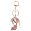 Crystal High Heels Shoes Key Chains Rings Shoe Pendant Car Bag Keyrings For Women Girl KeyChains Gift3921327