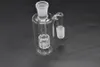 Cendrier en verre épais 18mm 4,5 pouces Mini Bong en verre Cendriers épais Pyrex clair barboteur cendrier 90 degrés