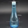 150ml resa transparent plastfyllningsbar flaska Tomma flaskor behållare Makeup flytande kosmetisk burk parfymflaska F1649