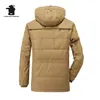 Дусингер мужские Parkas Новая мода высококачественный флис сгущает повседневную зимнюю куртку мужчины теплые пальто плюс размер 6xL EURWWEAT CF029
