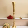 wedding use tall arms silver and gold tea light floor metal candelabra candle holder