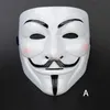 Halloween Party 5 Style Vendetta V word Mask Costume Guy Fawkes Anonymous Maschere di Halloween Fancy Cosplay
