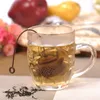 Kreativ matkvalitet Silikon Tea Bag Pot Shape Tea Filter Säker rengöring Infuser återanvändbar kaffefilter Tea Läcktillbehör