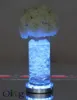 LED Base de luz sob tabela Centerpieces vaso luz RGB com emote Controle para vidro Hookah Shisha tubo de água de casamento decoração lâmpadas de decoração
