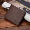 Liten Slim Mini Fashion Pu Leather Men Wallet Male Purse Thin Perse Walet Cuzdan Vallet Money Bag Document f￶r korth￥llare275c