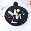 Lazy Cosmetic Bag Women Travel Coulisse Make Up Case Borse per il lavaggio di grande capacità Borsa per organizer per trucco portatile