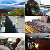 Sac de couchage enveloppe Camouflage pour personne seule avec sac de transport pour enfants ou adultes randonnée en plein air Camping outils équipement