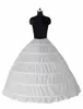 Ball Gown 6 Hoop Petticoats Underskirt Full Crinoline For Bridal Wedding Dress Accessories282v