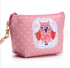 Women Portable Owl Cosmetic Case Pouch Zip Toiletry Organizer Travel Makeup Make Up Wash Storage Makeup Pouch coin purse money bags